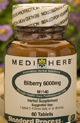 Medi-Herb Bilberry 60 Tablets